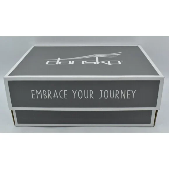 Dansko Womens Size EU 38 Bridget Black Burnished Suede Comfort Slides Sandals - Picture 13 of 14